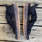 Bernardo Suede Black Sandals, 7.5 Photo 1