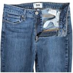 Paige  Hoxton Ankle Peg Jeans Rosemary Dark Wash‎ Denim Size 28 Photo 2