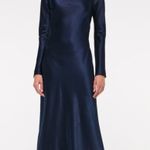 Abercrombie & Fitch Long Sleeve Cowl Back Maxi Dress Photo 0