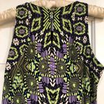 London Times  Sleeveless Print Dress double slits 6 Photo 6