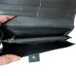 Gucci Black Signature GG Horsebit Buckle Wallet Photo 6