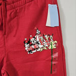 Disney  Mickey and friends Christmas holiday red jogger pants w pkts 2015 Photo 1
