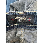 Silver Jeans  Co. Suki Mid Rise Medium Light Wash Bootcut Denim Jeans Photo 2