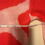 Altar'd State Pink Crew Neck Sweater with Artistic Design Photo 6