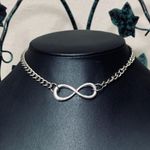 infinity  Choker Statement Necklace New Photo 2
