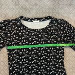 Socialite EUC Nordstrom Black Floral T-Shirt Dress, Size Small Photo 8
