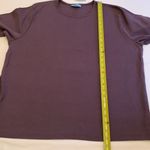 Jennifer Moore 100% cotton casual purple top large L NWT Photo 5