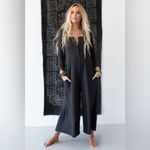 Three Bird Nest Simply Comfort dark gray jumpsuit Size XL Photo 6