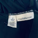 Croft & Barrow swim dress black size 12 Photo 5