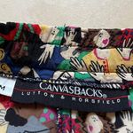 Vintage 90's 80's Canvasbacks Lutton & Horsfield Graphic Cartoon Shorts Size M Size M Photo 8