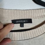 Lafayette 148  New York cream long sleeve sweatshirt tunic dress Photo 2