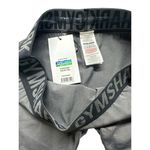 Gymshark New Fit Cropped Fitted Gray Black Leggings Small Women's Athletic Photo 1