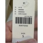 Anthropologie By  Off-The-Shoulder Swing Blouse size Small IVORY Milkmaid Peasant Photo 10