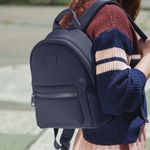 Dagne Dover  Black Onyx Neoprene Dakota Backpack Photo 1