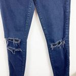 J Brand  Cropped Skinny Blue Mercy Distressed Jeans 822 Stretch Size 26 Photo 6
