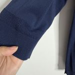 Charter Club Woman 2X Navy Open Front Cardigan Viscose Nylon Stretch Casual Photo 4