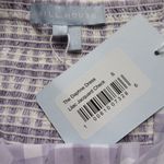 NWT Hill House Daphne in Lilac Jacquard Check Gingham Cotton Midi Dress S Purple Photo 3