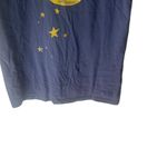 Life is Good Women Size Small Blue V Neck Moon Stars Short Slv Shirt Crusher Tee Photo 2