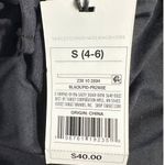 Shade & Shore Plunge Flounce Neckline One Piece Swimsuit Women's Small Black NWT Photo 7