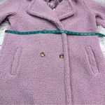 G Giuliana Teddy SHERPA MIDI Coat LILAC PINK Purple Size M Photo 5