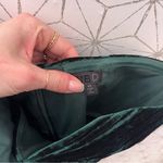 NBD  Spanish Moss Gown Green Velvet Maxi Strapless Dress Photo 6