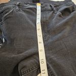 Mother The Midrise Dazzler Ankke Step Fray Size 31 Not Guilty Wash Black Photo 16