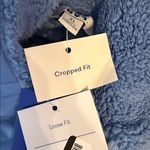 JoyLab NWT Joy Lab size XL Women's Blue Quilted Vest with Sherpa Photo 5