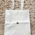 Lululemon  White Tote Bag Photo 0