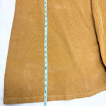 Vermont Country Store Brown Mustard Corduroy Shirt Dress With Packets Size S Tan Photo 9