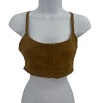 Aerie  Offline Resl Me Lace Up Deets Medium Support Unpadded Sports Bra Size M Photo 2