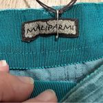 MALIPARMI | NWT Teal Corduroy Wide Leg Pants, Italy, EU 46 / US 14/16 (XL/XXL) Green Size undefined Photo 3