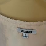 Minuet  white floral dress M Photo 6