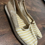 kim rogers  Striped Glitter Flats 7.5 Photo 2