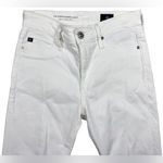 AG Adriano Goldschmied Adriano Goldschmied Farrah High Rise Skinny Ankle Distressed White Denim Jean 25 Photo 2