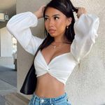 Princess Polly white Top Photo 3