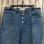 Maurice's Button Fly Distressed Denim Jeans - 33R Photo 1