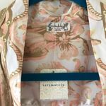 Free People Intimates Floral Baroque Print Satin Robe, NWT Photo 6
