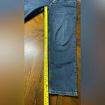 Reiss Bailey Mid Rise Button Fly Cropped Jeans Straight Leg Luxe Size 27 Photo 5