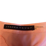 Ivanka Trump Beautiful Peach Blouse with gold accents, Size Small Photo 5