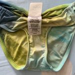 Lucky Brand Caribbean Crush Fern Tie Dye Tab Side Swimsuit Bikini Bottom Photo 9