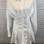 SheIn White Shirt Dress Photo 0
