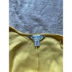 Nine West NWT Women's One Shoulder Yellow Dress Size 0X Plus Photo 2