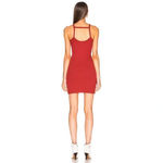 The Range / FWRD Alloy Rib Knit Banded Mini Dress in Sunburn Photo 2