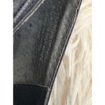 Karen Scott Black Leather Pumps Square Toe Heels Classic Bow Shoes Women 7 Photo 6