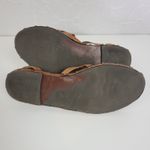 MNG Women's Sandals 36 Brown Leather Barefoot Ankle‎ Strap Slip Photo 4