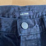 GRLFRND  Black Distressed Wide Leg Jeans Photo 2