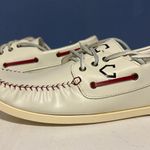 Men’s Size 11 White Baseball Boat Shoes Photo 4