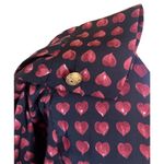 ZARA  Woman Red Heart Baby Doll Dress Size Large Photo 2