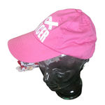Port Authority Cancer Pink  Adjustable Hat White Sparkle Words Cotton OS Photo 0