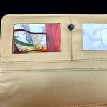 Buxton Faux Croc Clutch Purse Strap Checkbook Cover Photo 7